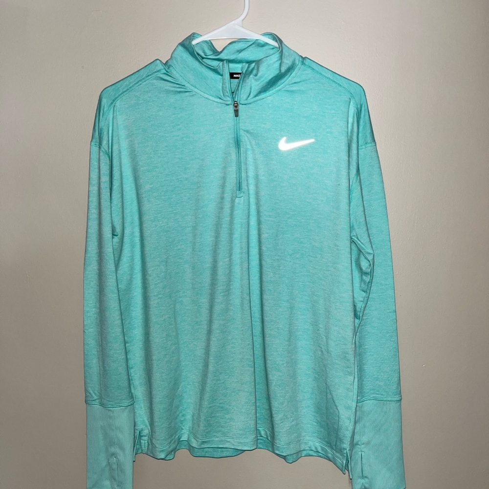 Nike Dri-FIT Teal Quarter Zip
